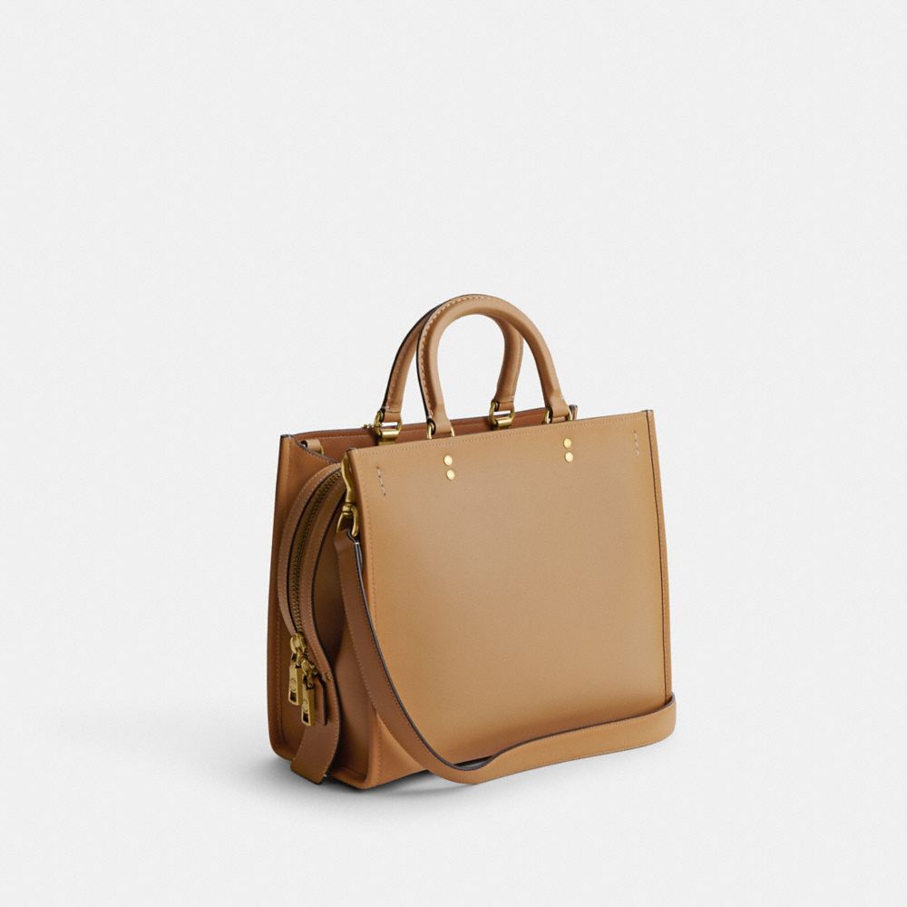 Coach Rogue Bag Glovetanned Leather/Brass/Beige | 713-CKXPNI