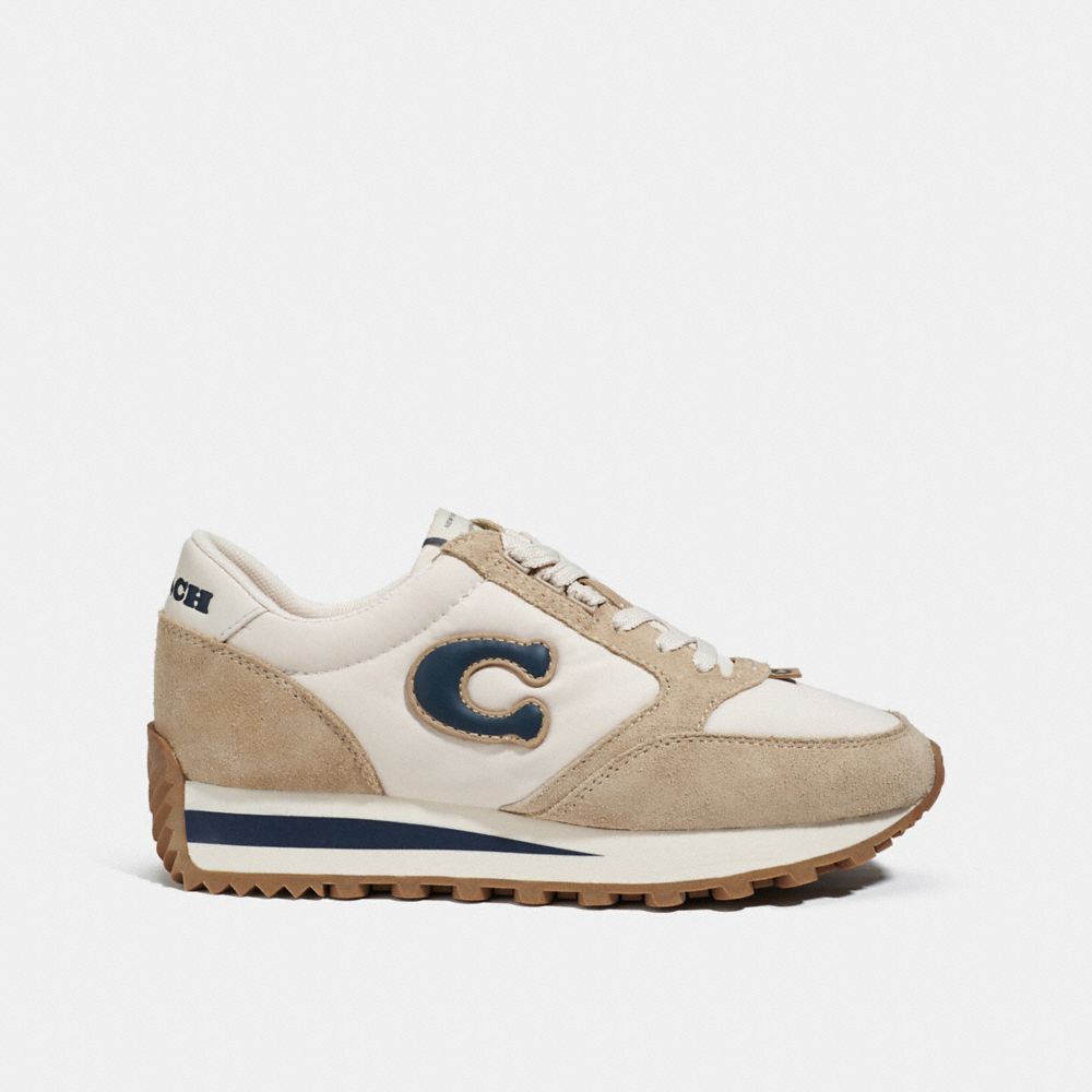 Coach Runner Sneaker Chalk/Oat | 234-YGFWXU