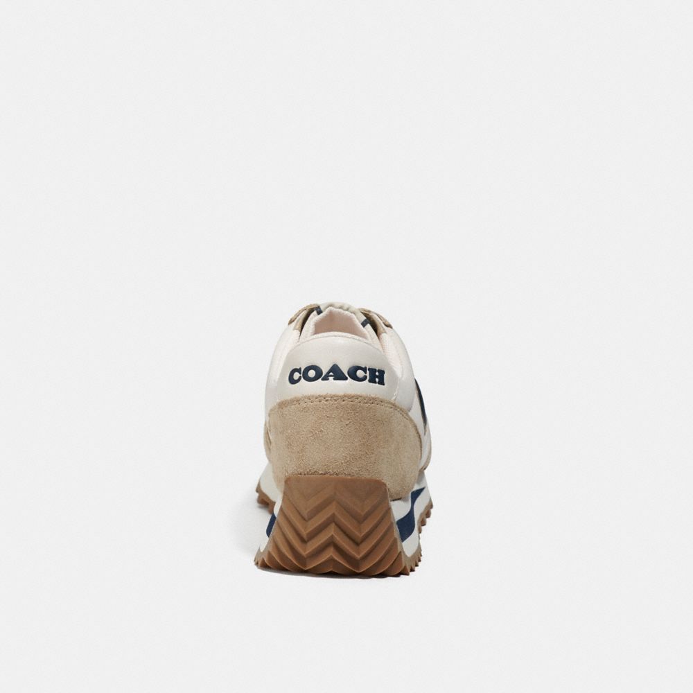 Coach Runner Sneaker Chalk/Oat | 234-YGFWXU