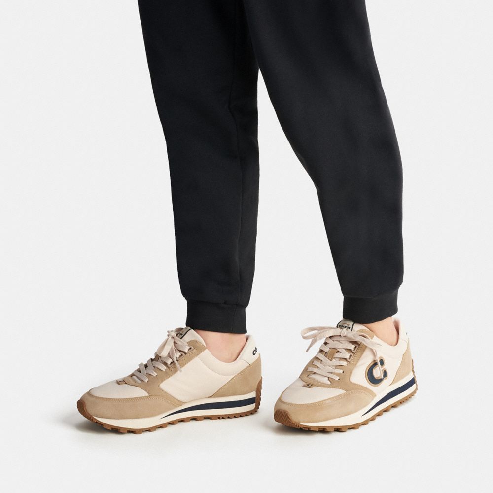 Coach Runner Sneaker Chalk/Oat | 234-YGFWXU