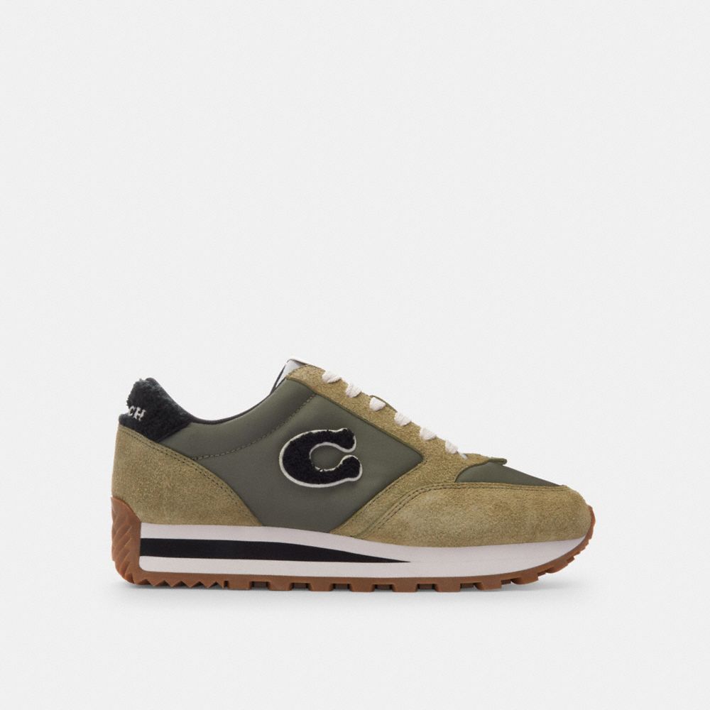 Coach Runner Sneaker Moss/Army Green | 403-AMQPRK