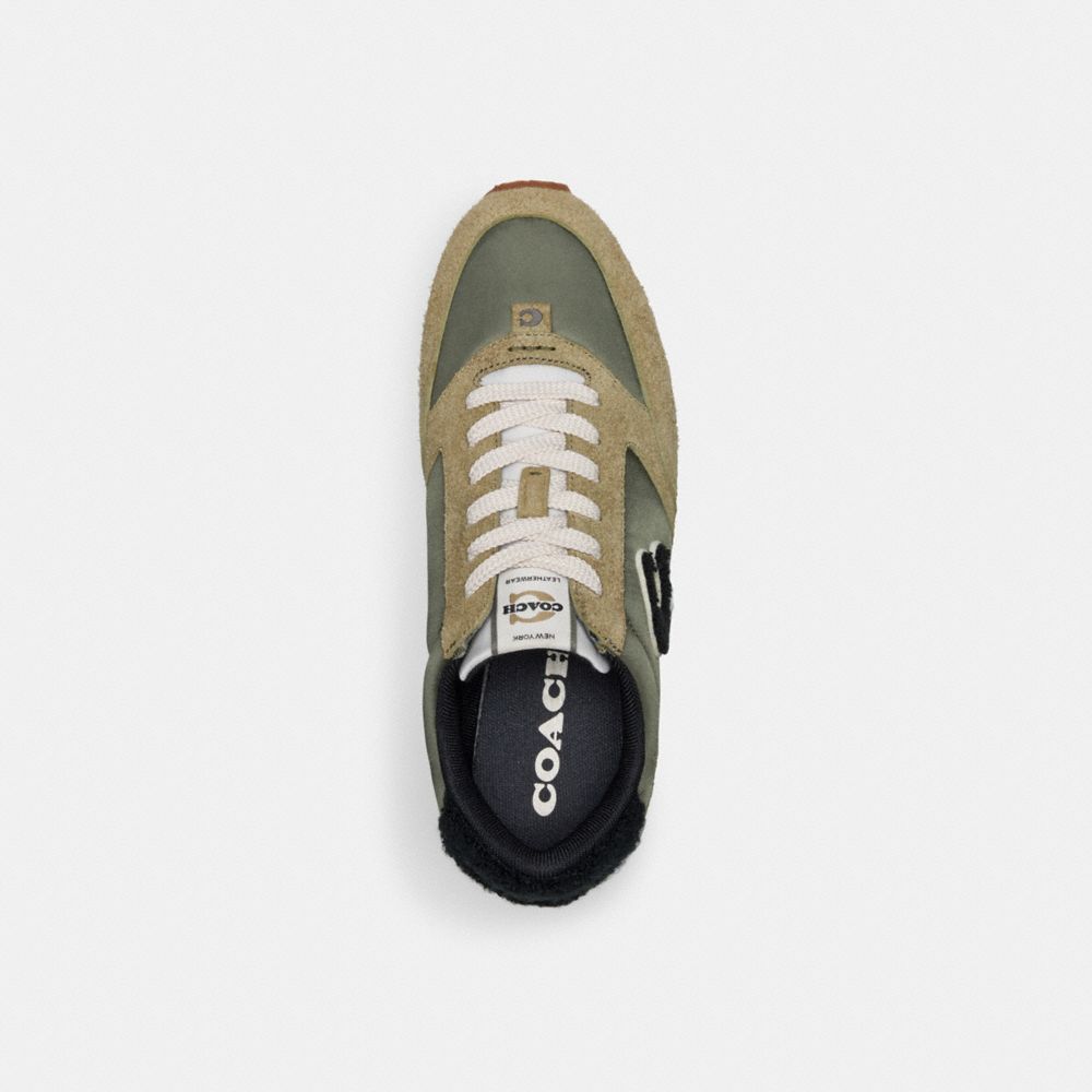 Coach Runner Sneaker Moss/Army Green | 403-AMQPRK