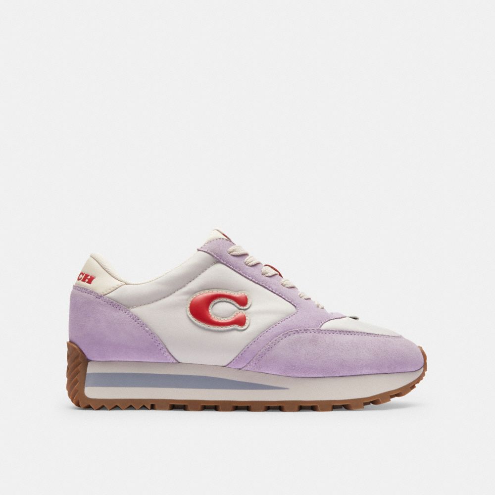 Coach Runner Sneaker Soft Purple/Multi | 174-SONLGI