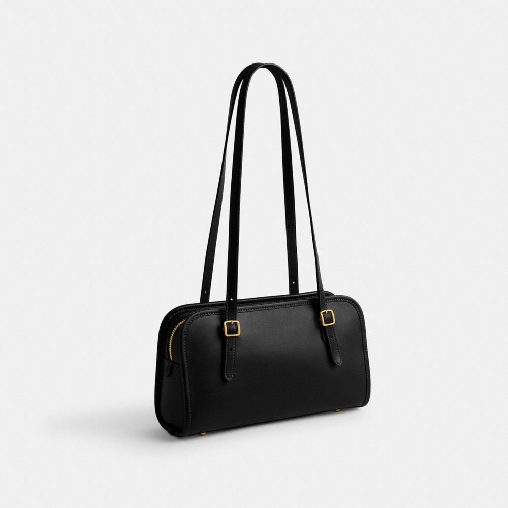 Coach Swing Zip Brass/Black | 048-GUPOFZ