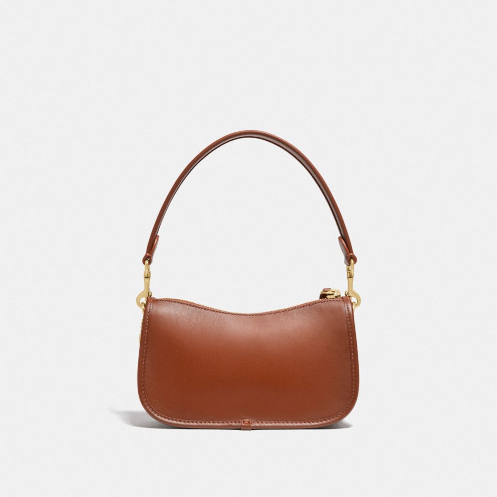 Coach Swinger Bag 20 Smooth Leather/Brass/1941 Saddle | 982-CINPXM