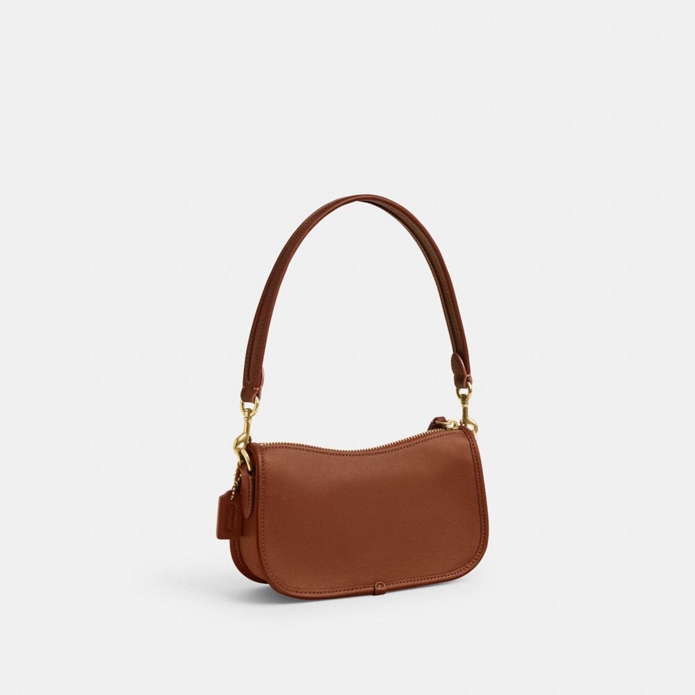 Coach Swinger Bag 20 Smooth Leather/Brass/1941 Saddle | 982-CINPXM