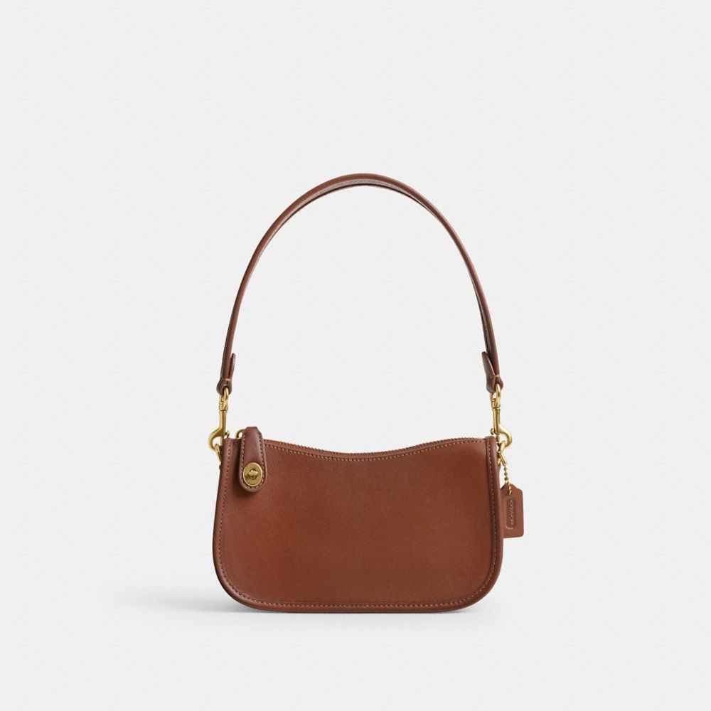 Coach Swinger Bag 20 Smooth Leather/Brass/1941 Saddle | 982-CINPXM