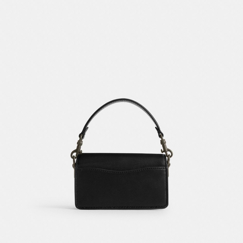 Coach Tabby Bag 12 Glovetanned Leather/Matte Black/Black | 592-MKVRCS