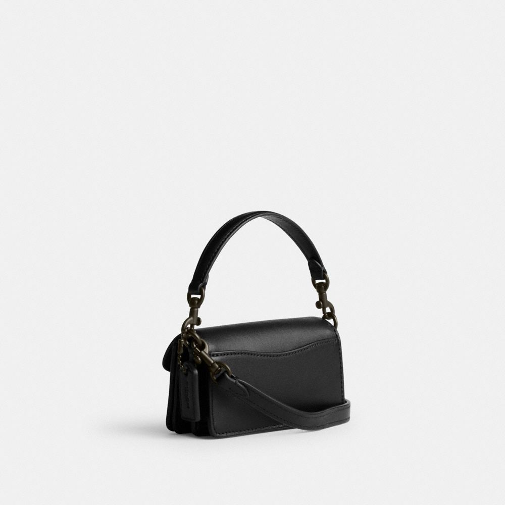 Coach Tabby Bag 12 Glovetanned Leather/Matte Black/Black | 592-MKVRCS