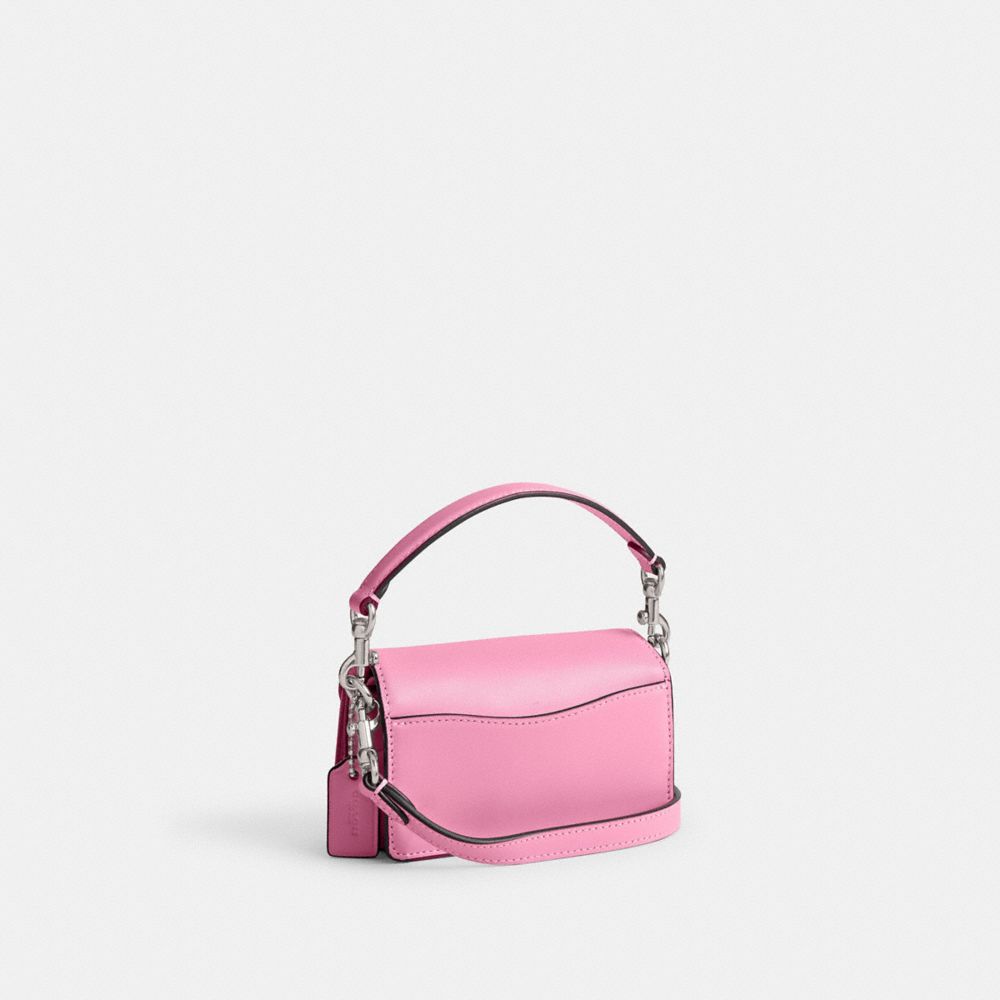 Coach Tabby Bag 12 In Signature Canvas Silver/Vivid Pink | 056-IGPJWV