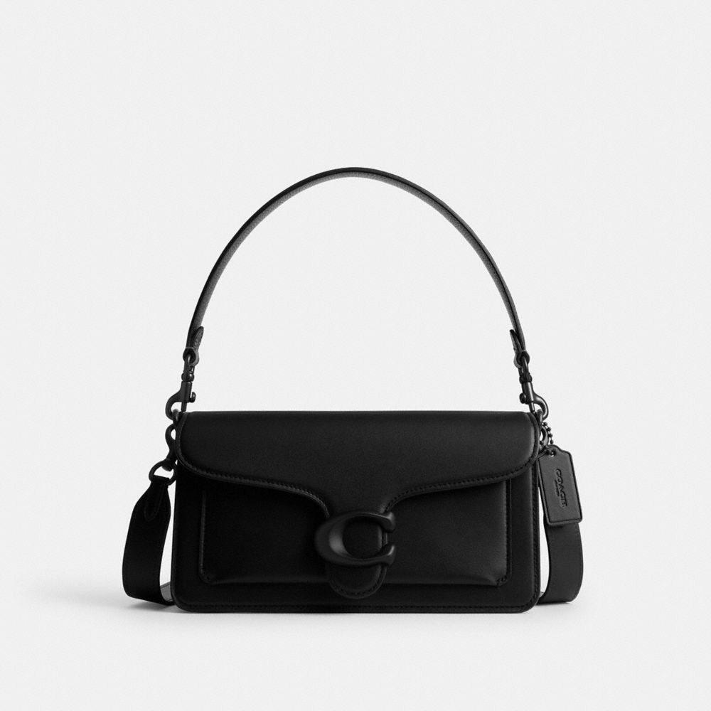 Coach Tabby Shoulder Bag 26 Glovetanned Leather/Matte Black/Black | 974-MKJDIC