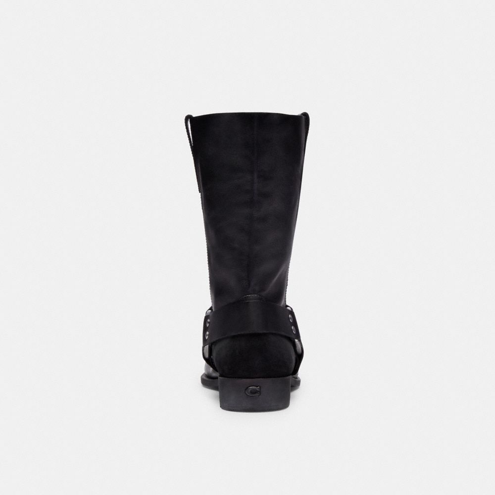 Coach Tara Biker Boot Black | 183-HYLQEW