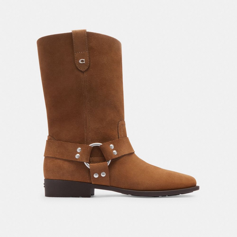 Coach Tara Biker Boot Coconut | 240-PGHKYR