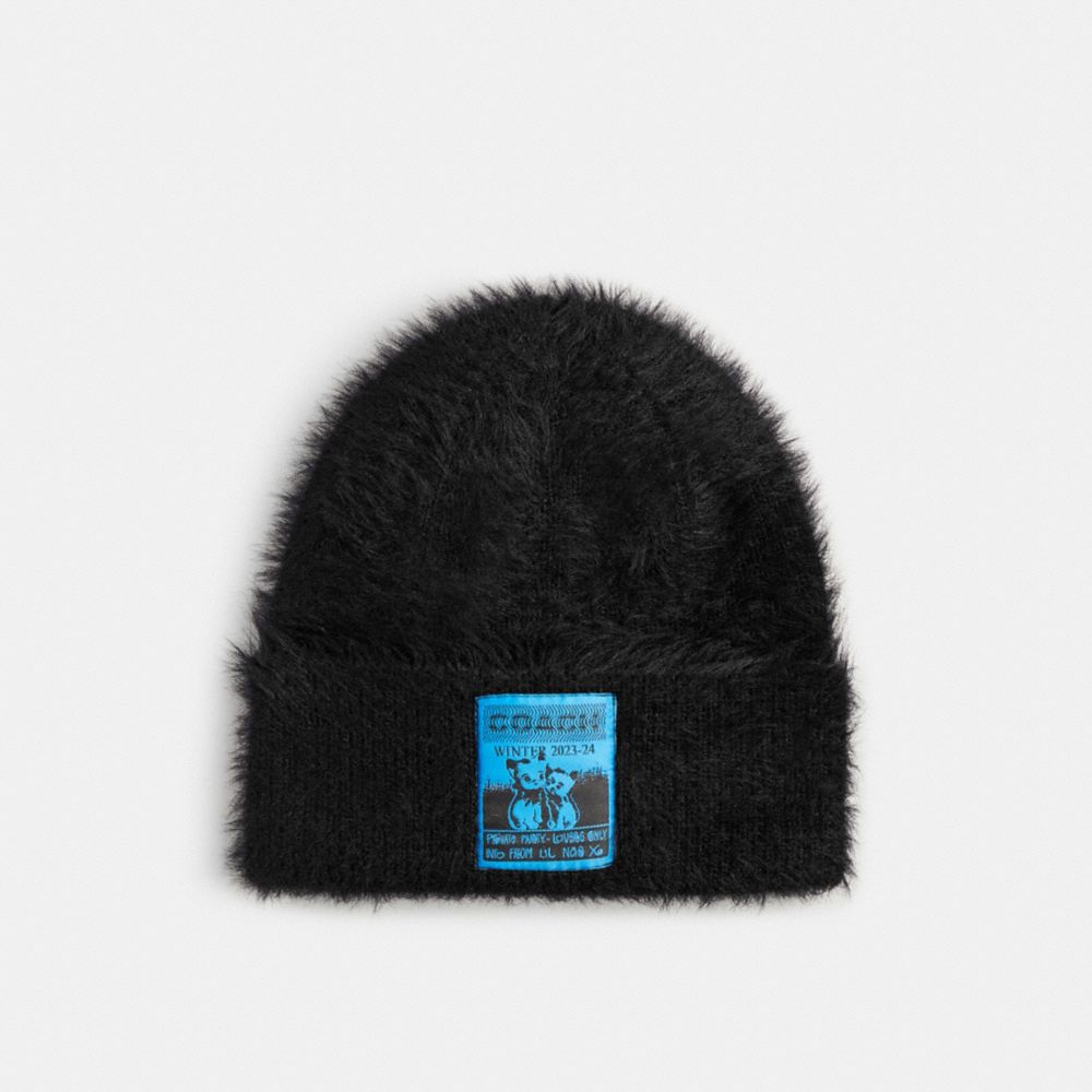 Coach The Lil Nas X Drop Beanie Black | 830-RDHKSY