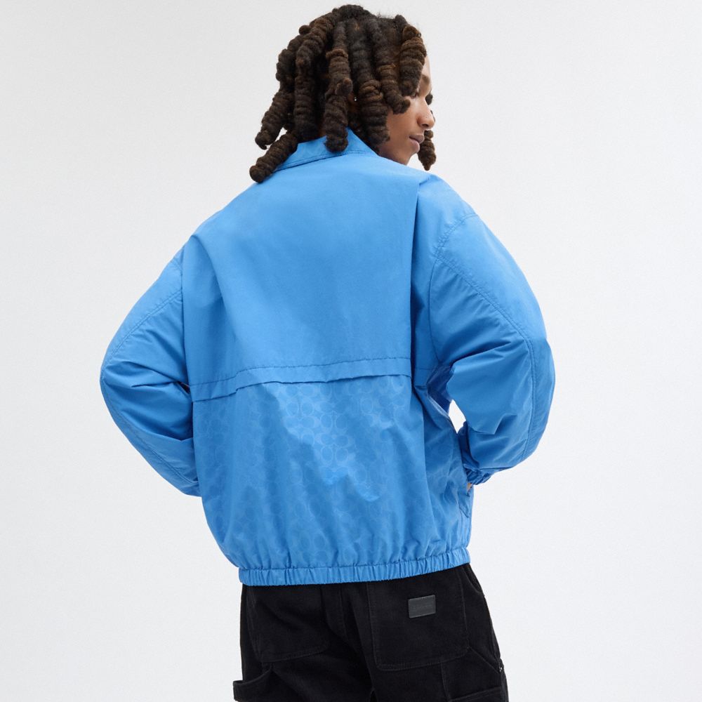 Coach Windbreaker Blue | 907-GIXVCH